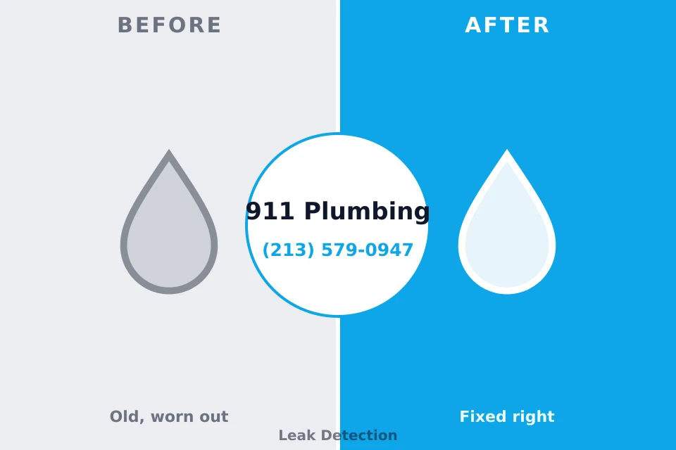 Before and after: plumbing company Ahuimanu, HI